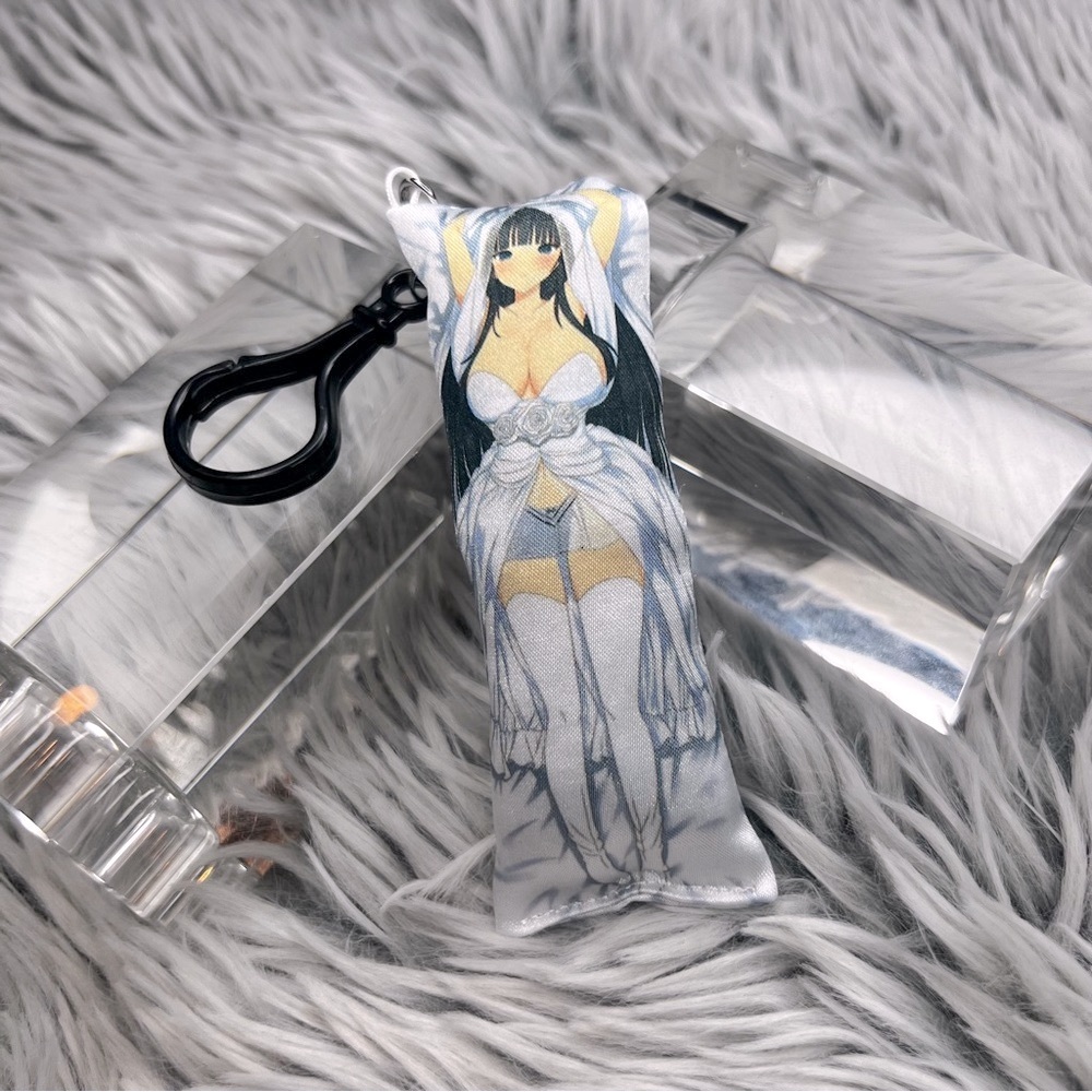 Handmade Anime Ikaruga Senran Kagura Anxiety Relief Plush Keychain